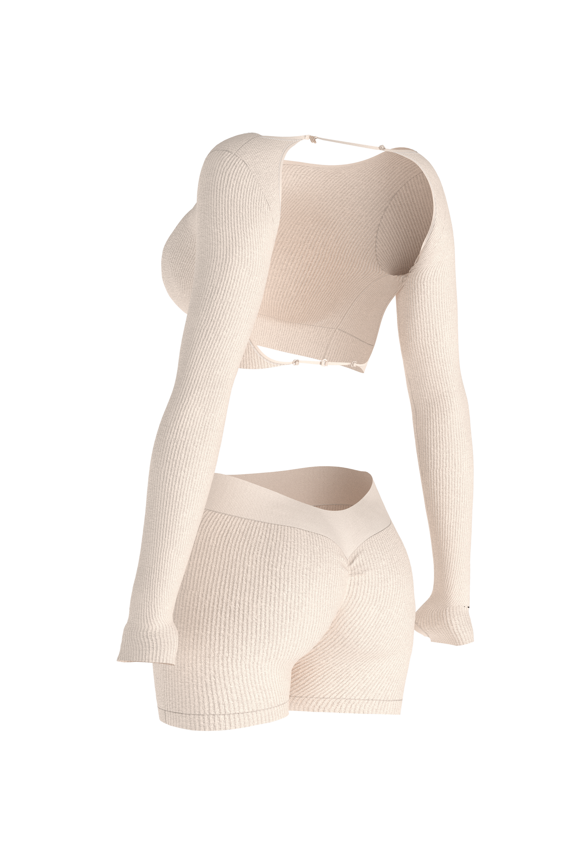 Set short  acanalado Ref. 101 PU